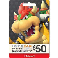 Nintendo Eshop Cards