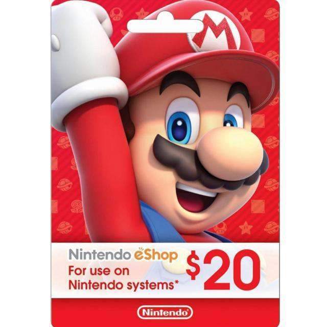 Nintendo eShop Card 20$ - US Region - BlinkQA