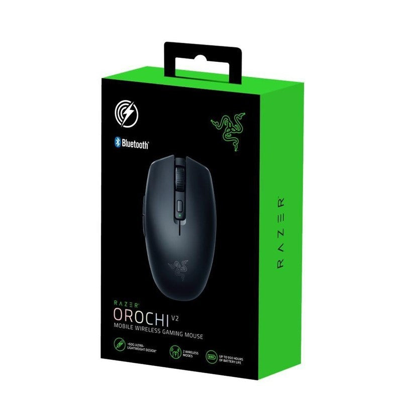 Razer Orochi V2 Ultra Lightweight Ergonomic Wireless Gaming Mouse - Black