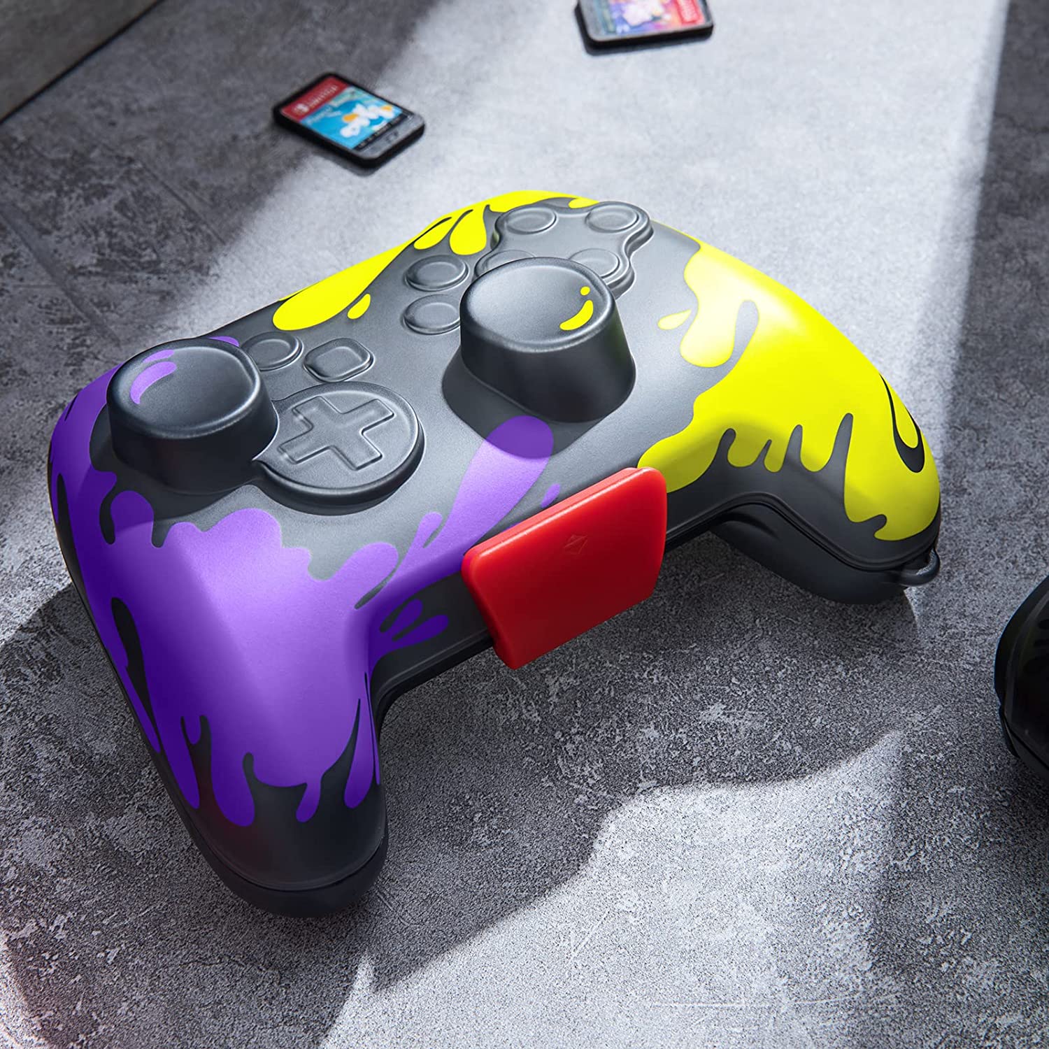 Tomtoc ArmorCase-A05 NS Controller Case Ink Splash