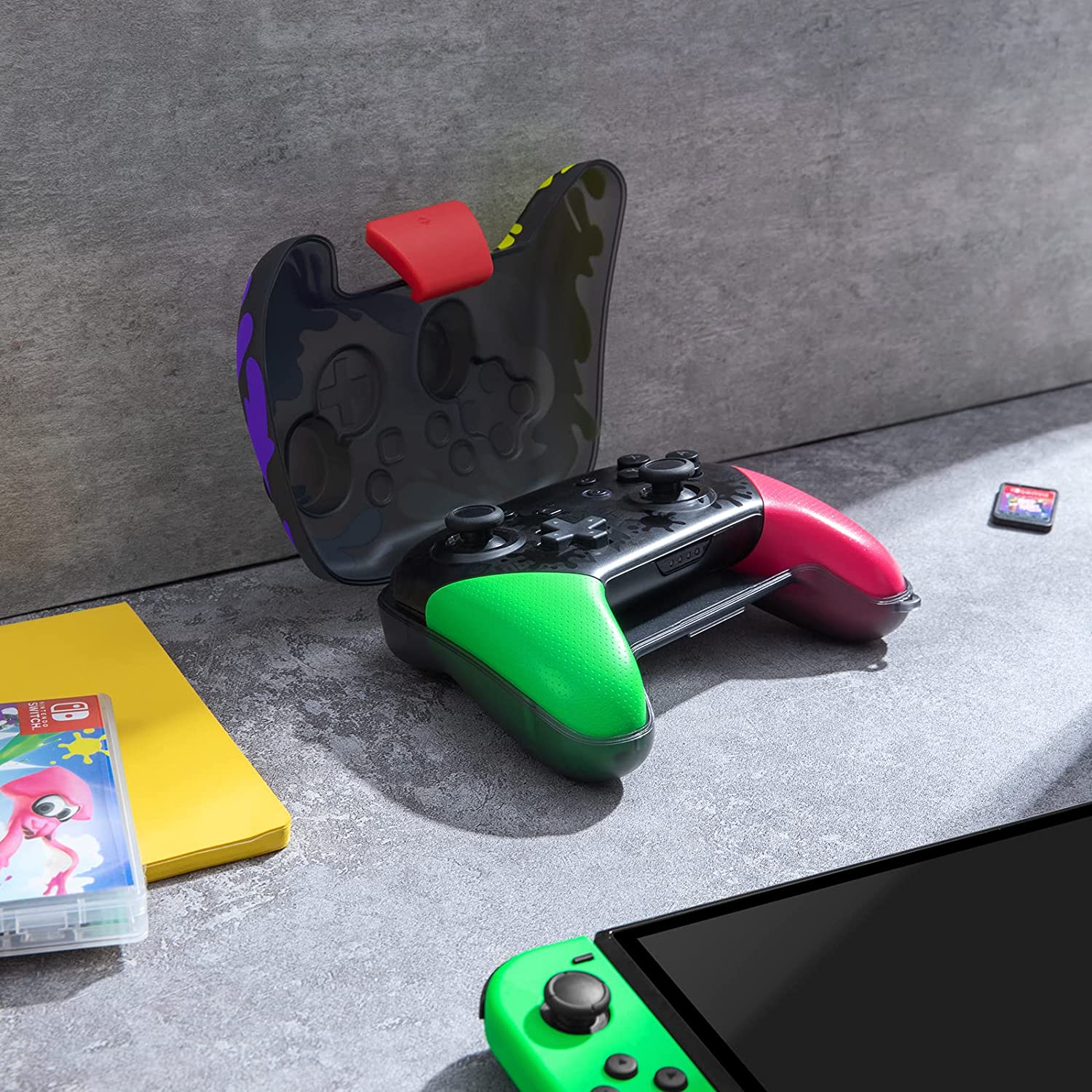 Tomtoc ArmorCase-A05 NS Controller Case Ink Splash