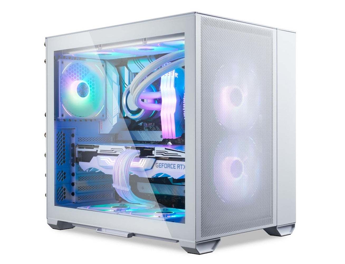 Buy Lian Li O11D Dynamic Mini Tempered Glass Gaming Chassis - White ...