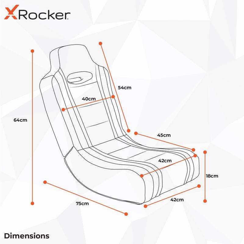 Xrocker Sony PlayStation Geist 2.0 Floor Gaming Chair