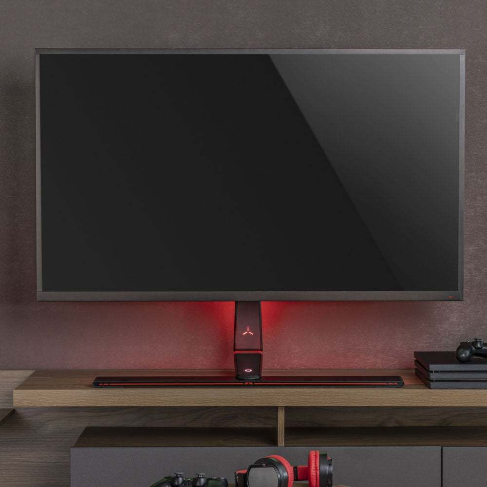 Twisted Minds Gaming Tabletop TV Stand with RGB Lighting