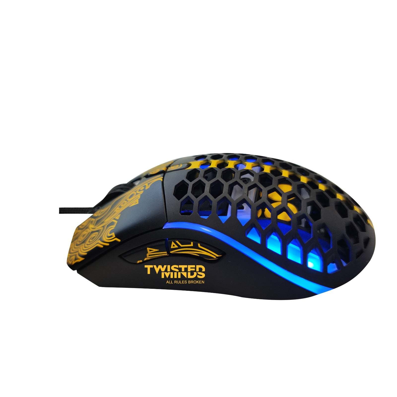 Twisted Minds COOLKNIGHT Wired Gaming Mouse RGB - 12000 DPI - BLACK