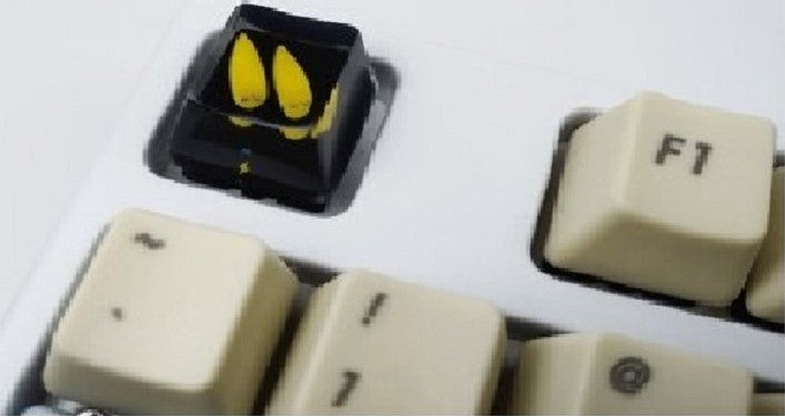 Vergo Customized Cherry MX Switch Profile Resin Pikachu Keycap For Mechanical Keyboard - Black