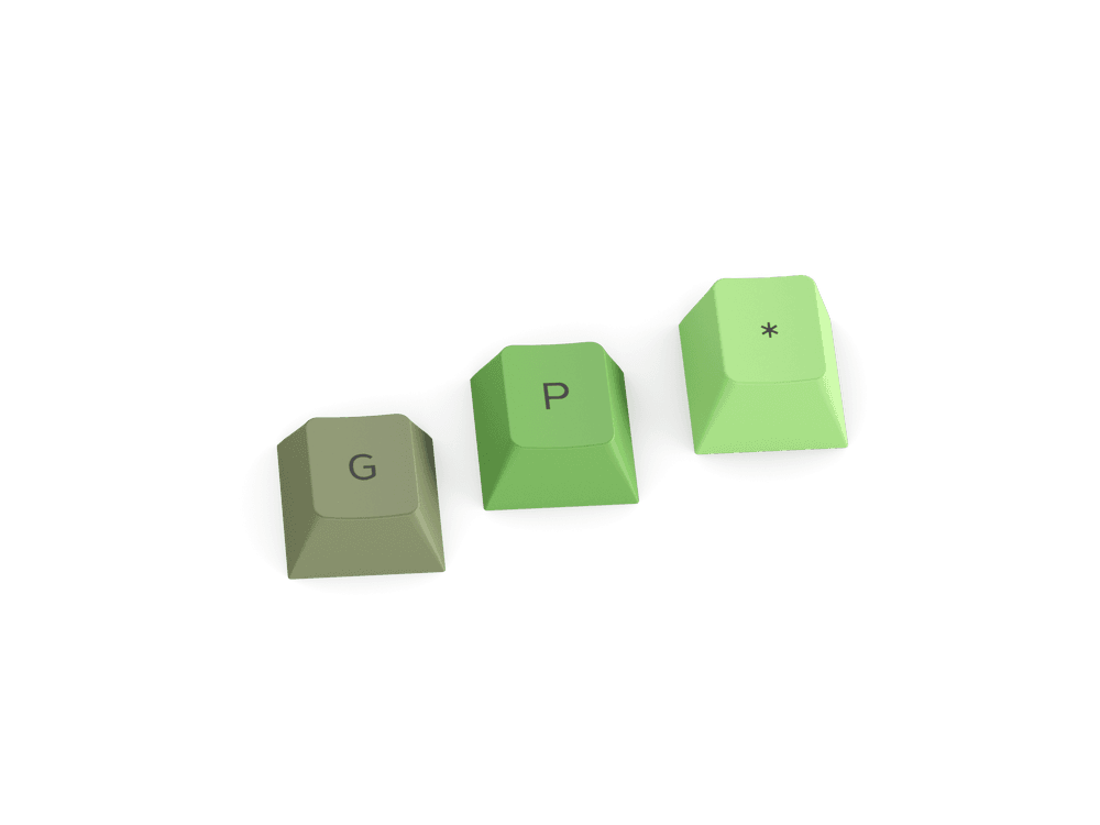 Glorious PBT Keycaps - Olive - Think24 Gaming & Gadgets Qatar