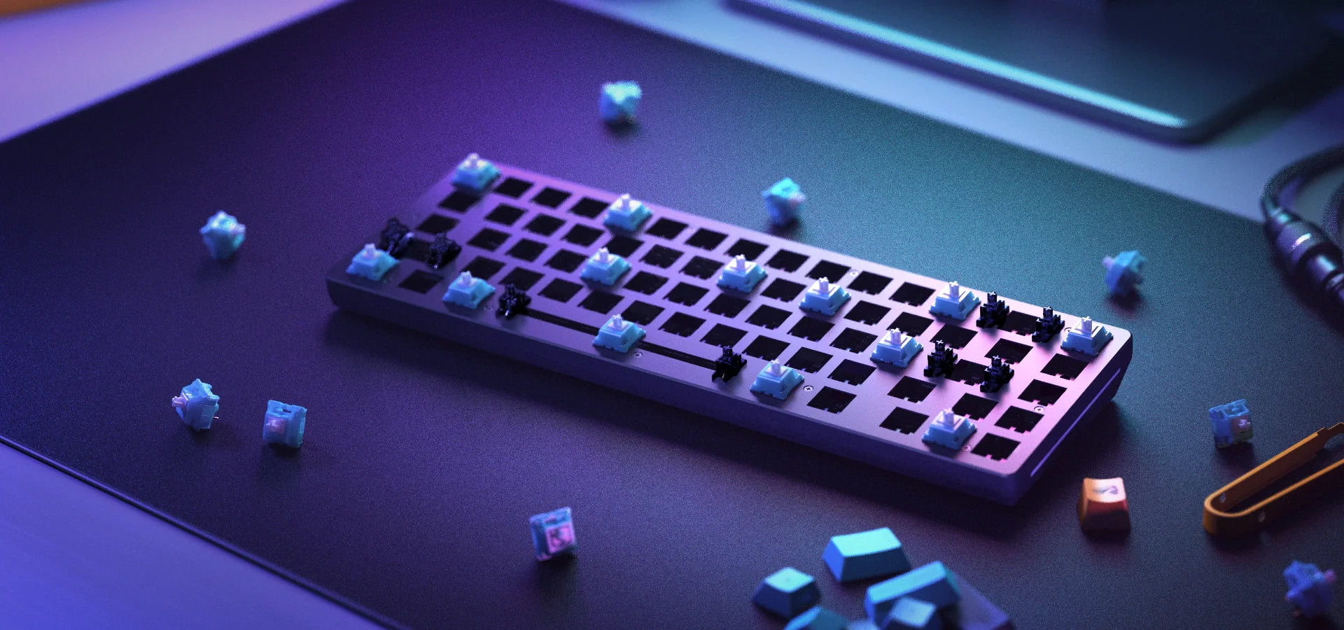 Glorious GMMK 2 Keyboard Full Size Prebuilt - Black