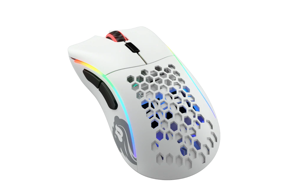 Glorious Model D Minus Wireless - Matte White